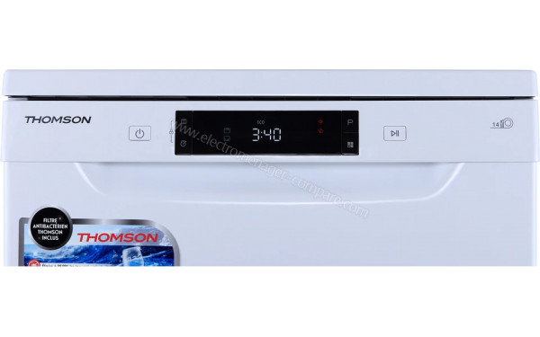 THOMSON TDW6045BWH - Panneau de commandes