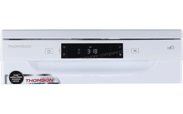 THOMSON TDW6045WH - Panneau de commandes