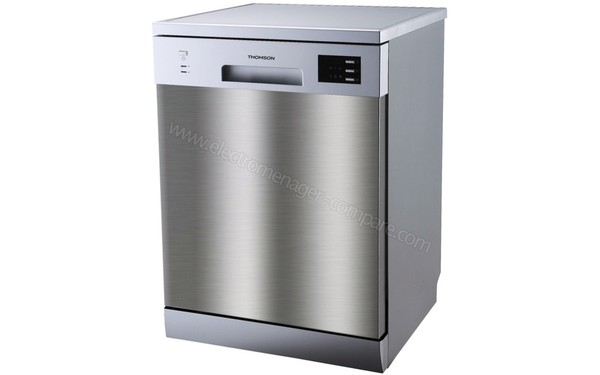 THOMSON TDW 6047 Inox - Vue 3/4 droite (cr&eacute;dit : Darty)