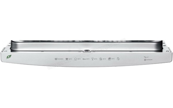 THOMSON TDW 60 SILVER - Panneau de commandes sur la tranche (cr&eacute;dit : Darty)