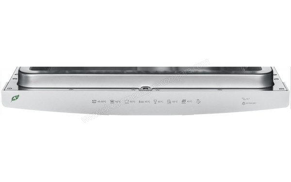 THOMSON TDW 60 WH - Panneau de commandes sur la tranche (cr&eacute;dit : Darty)