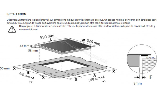 THOMSON THI27200 - Dimensions