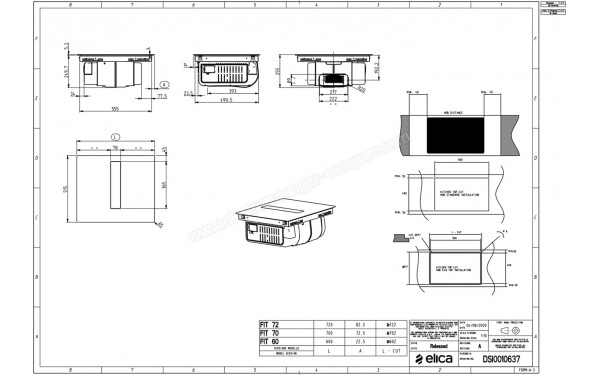THOMSON THIH60 - Dimensions