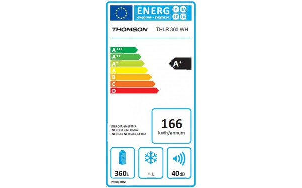 THOMSON THLR360WH - &Eacute;tiquette &eacute;nergie