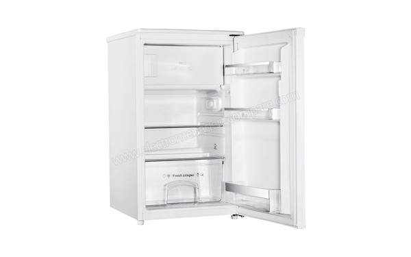 THOMSON TH-TT50 WH - Vue 3/4 gauche de l'int&eacute;rieur vide (cr&eacute;dit : Darty)