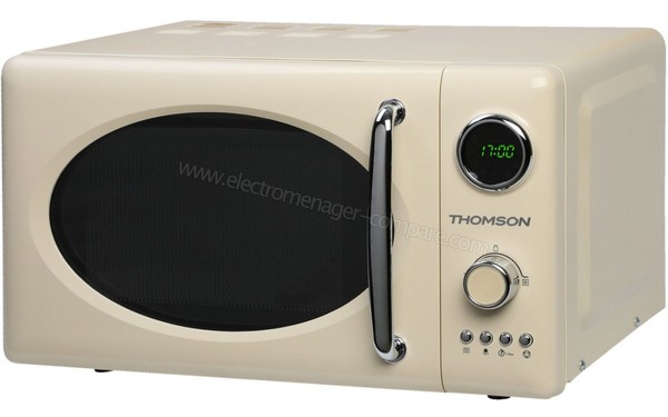 THOMSON T-RETRO20CREAM - Vue 3/4 droite
