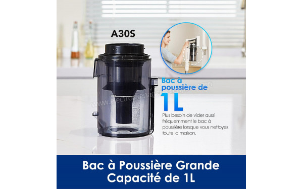 TINECO A30S Blanc - Mise en situation