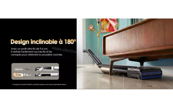 TINECO Floor One S7 Fold - Design inclinable &agrave; 180&deg;