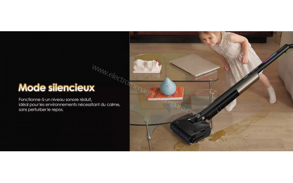 TINECO Floor One S7 Fold - Mode silencieux