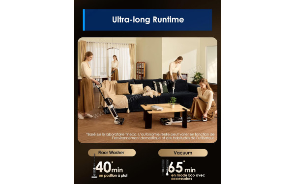 TINECO Floor One Switch S6 Stretch Breeze - Ultra-longue autonomie