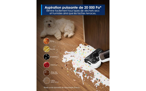 TINECO Floor One Switch S6 Stretch Breeze - Aspiration puissante