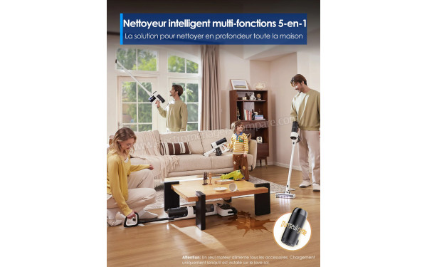 TINECO Floor One Switch S6 Stretch - Nettoyeur intelligent multi-fonctions 5-en-1