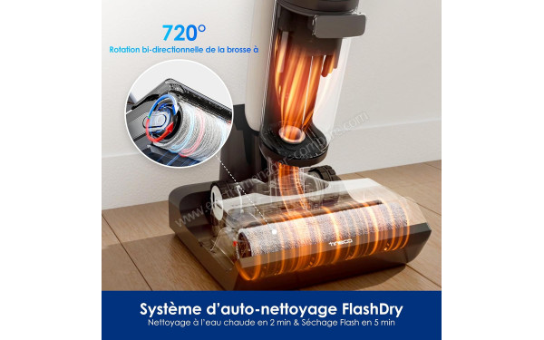 TINECO Floor One Switch S7 - Syst&egrave;me d'auto-nettoyage FlashDry