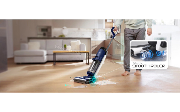 TINECO Floor One S7 Flashdry Pet - Syst&egrave;me d'autopropulsion SmoothPower