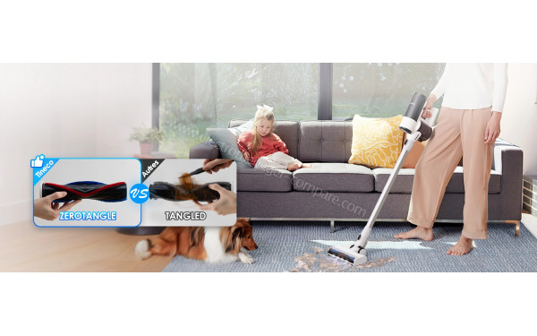 TINECO Floor One Switch S7 Pet - Technologie ZeroTangle