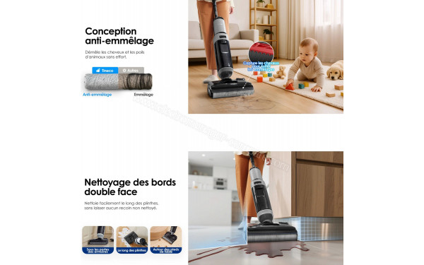 TINECO Floor One i5 Stretch Plus - Mise en situation