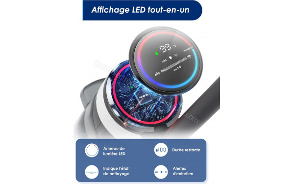 TINECO Floor One S3 - Affichage LED tout-en-un