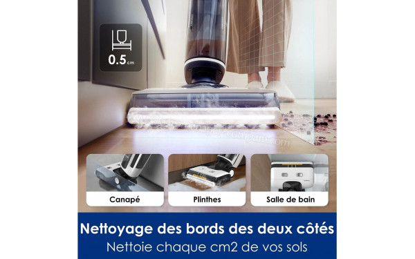 TINECO Floor One S7 Steam Plus - Mise en situation (cr&eacute;dit : Darty)