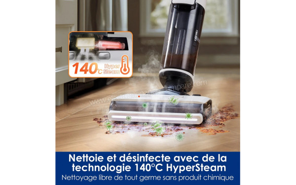 TINECO Floor One S7 Steam Plus - Mise en situation (cr&eacute;dit : Darty)