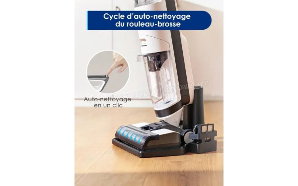 TINECO iFloor 3 - Auto-nettoyage du rouleau-brosse