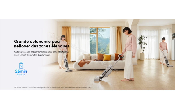 TINECO iFloor Y2 Lite - Grande autonomie