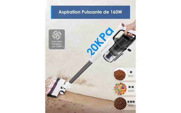 TINECO A30S - Aspiration puissante