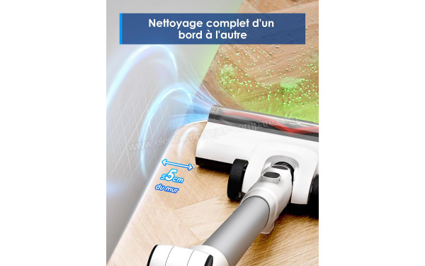 TINECO Pure One A50S Plus - Nettoyage des bords