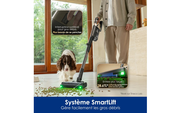 TINECO Pure One A90S - Syst&egrave;me SmartLift