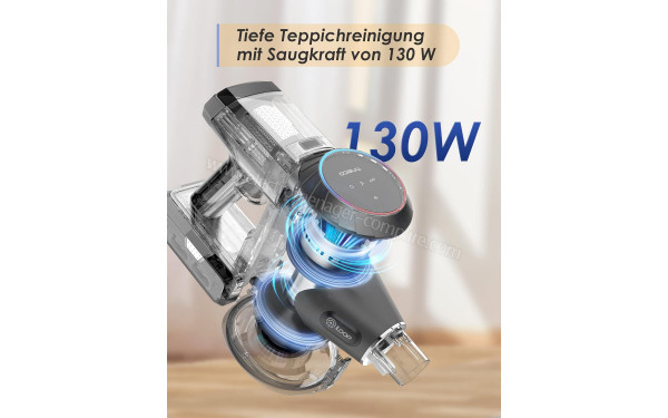 TINECO Pure One S11 Tango EX - Puissance d'aspiration