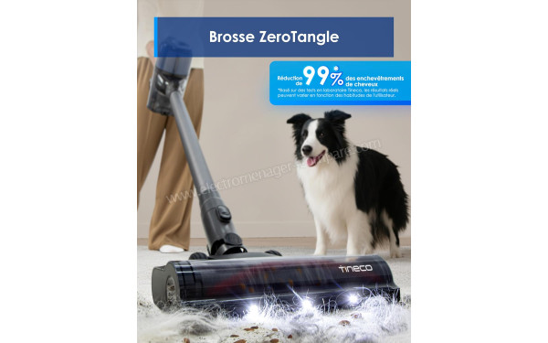 TINECO Pure One S30 - Brosse ZeroTangle
