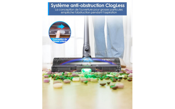 TINECO Pure One S50 - Syst&egrave;me ClogLess