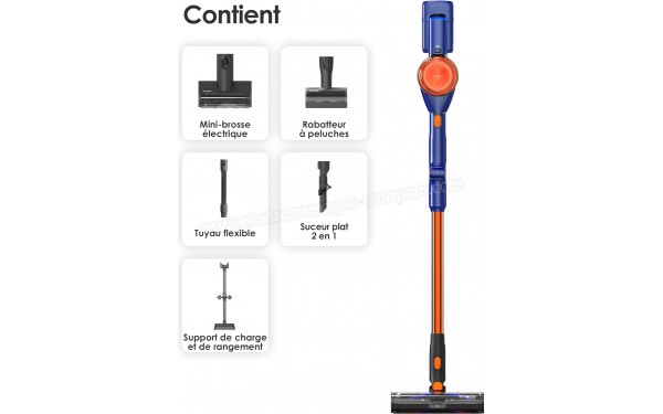 TINECO Pure One S70 Bleu - Accessoires