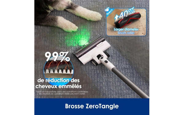 TINECO Pure One Station 5 Plus - Brosse ZeroTangle