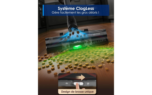 TINECO Pure One Station 5 Pro - Syst&egrave;me ClogLess