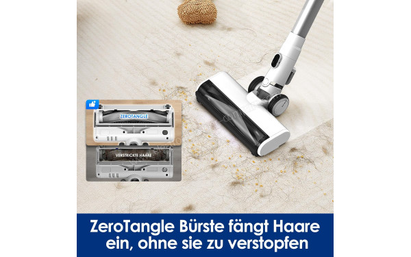 TINECO Pure One X Pet Smart - Technologie ZeroTangle