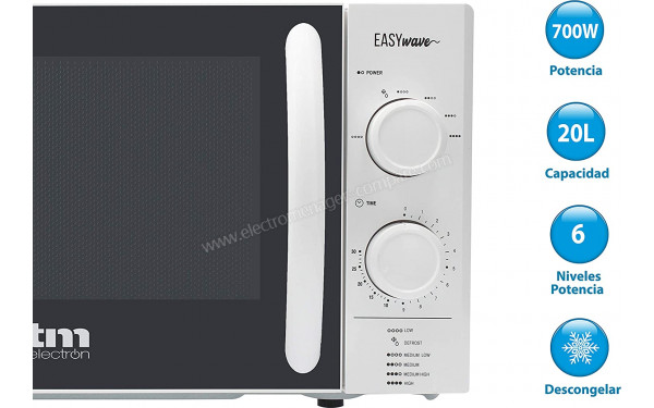 TM ELECTRON TMPMW001 - Panneau de commandes