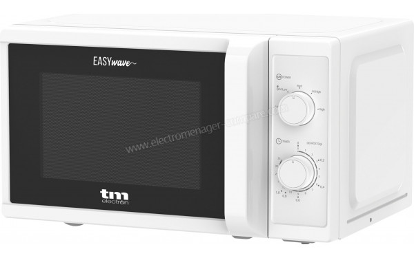 TM ELECTRON TMPMW002WHT - Vue 3/4 droite