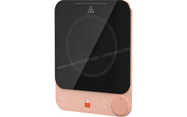 TOKIT TCL030-3C Rose - Vue du dessus 3/4 droite