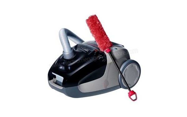 TORNADO TO68FD1 - Vue 3/4 droite avec plumeau de d&eacute;poussi&eacute;rage