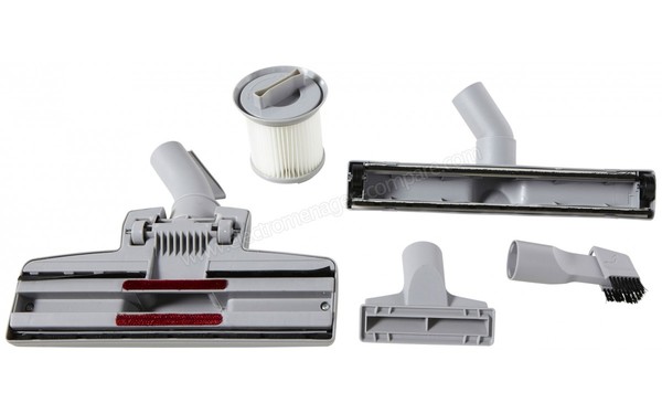 TORNADO TOS755 - Brosses, accessoires et filtre (cr&eacute;dit : Boulanger)