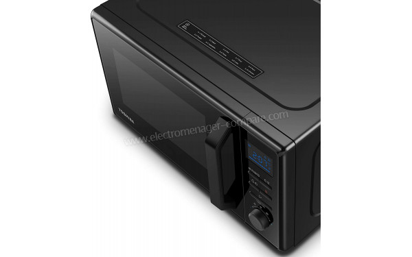 TOSHIBA MW2-AC25TF(BK) - Vue du dessus 3/4 droite