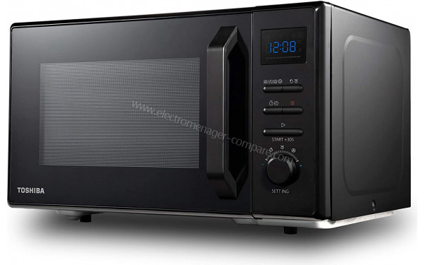 TOSHIBA MW2-AC25TF(BK) - Vue 3/4 droite