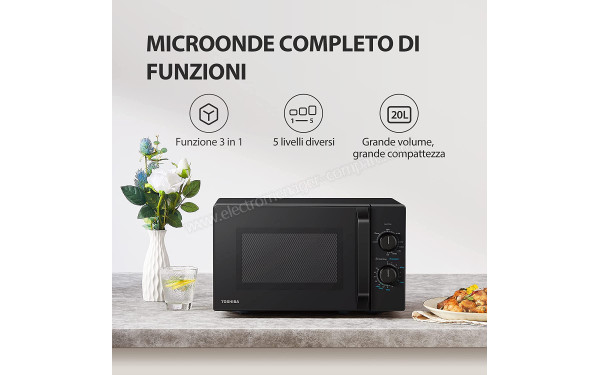 TOSHIBA MW2-MG20P(BK) - Mise en situation