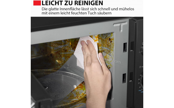 TOSHIBA MW2-MG20PE(BK) - Facile &agrave; nettoyer