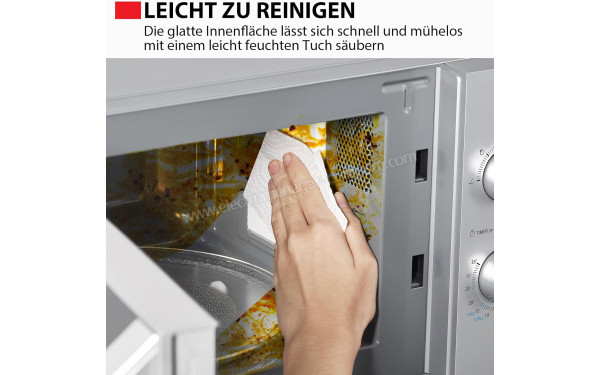 TOSHIBA MW2-MG20PE(SL) - Facile &agrave; nettoyer