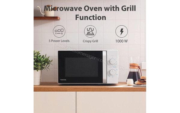 TOSHIBA MW2-MG20P(WH) - Mise en situation