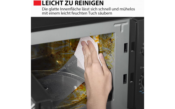 TOSHIBA MW2-MM20PE(BK) - Facile &agrave; nettoyer