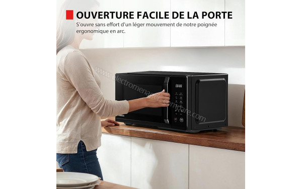 TOSHIBA MW3-EG23PE(BK) - Ouverture facile de la porte