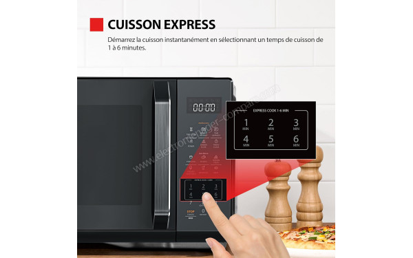 TOSHIBA MW3-EM23PE(BK) - Cuisson express