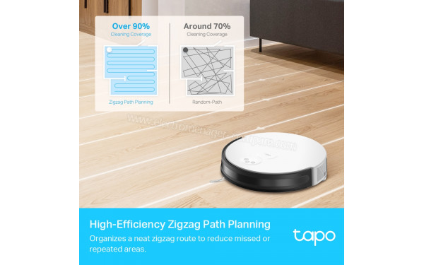 TP LINK Tapo RV10 Plus - Mise en situation
